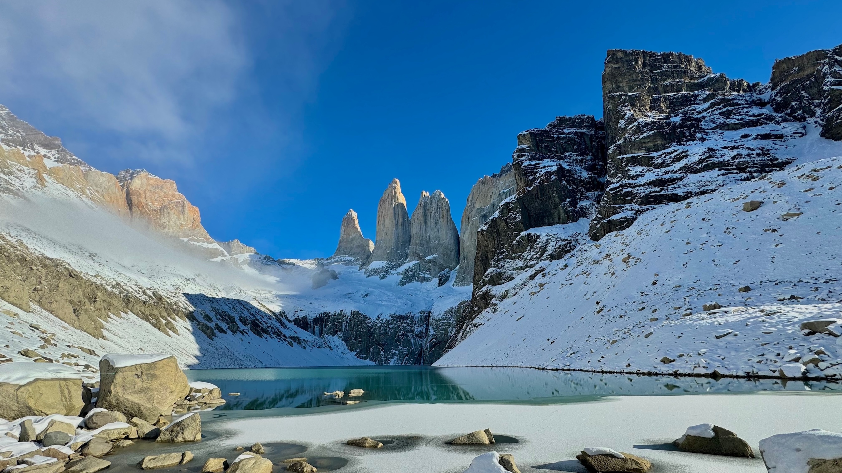 Amazing South American Patagonia & Rainbow Mountain + Iguazu Falls, Corcovado Hills, Machu Picchu + Panoramic Helicopter Ride