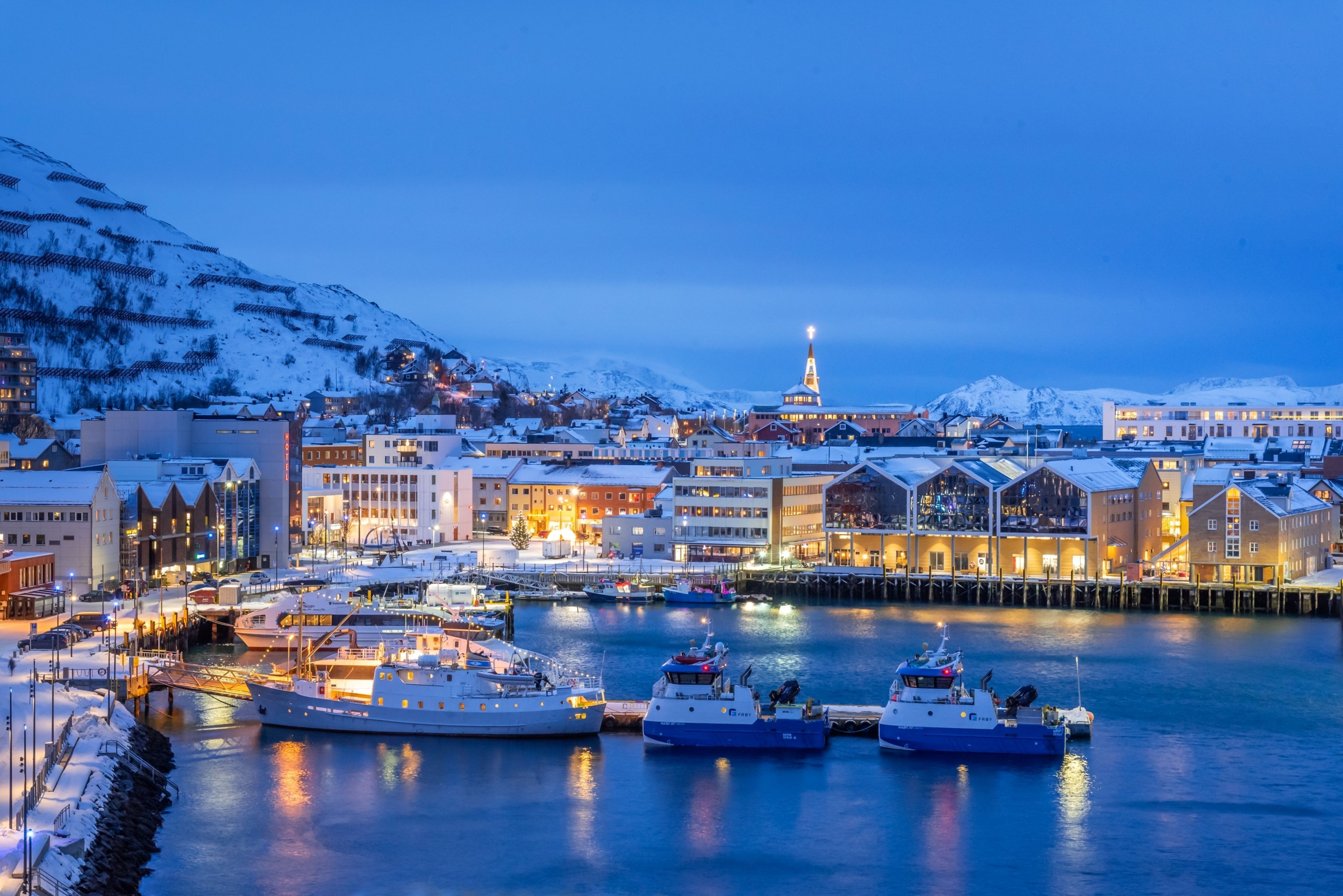 Signature Norway Lofoten Islands Havila Cruise + Vardo Snowmobile & Viking Sushi Experience