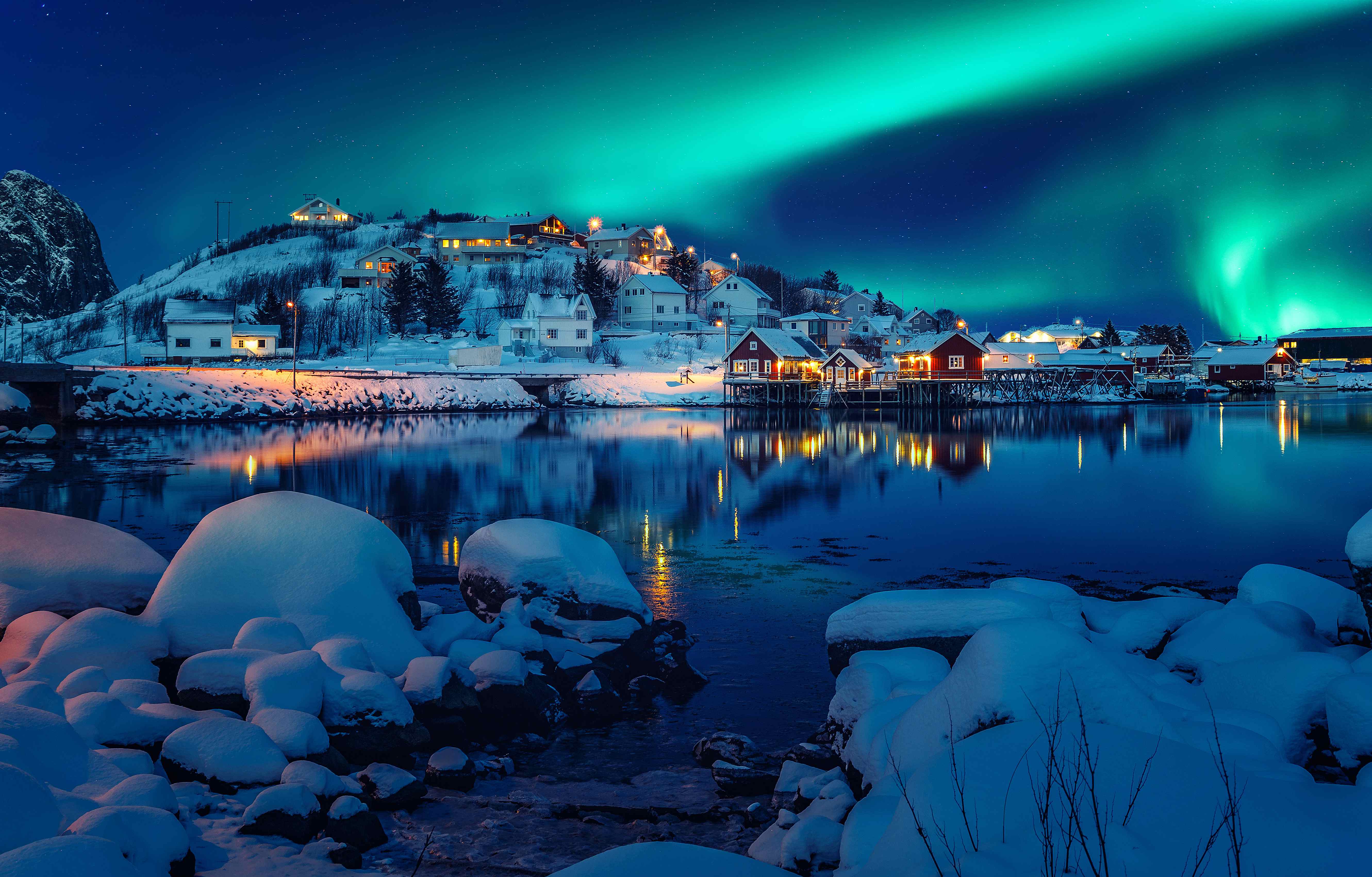 Favorite Northern Norway + Tromso Northern Lights & Lofoten Island Excursion